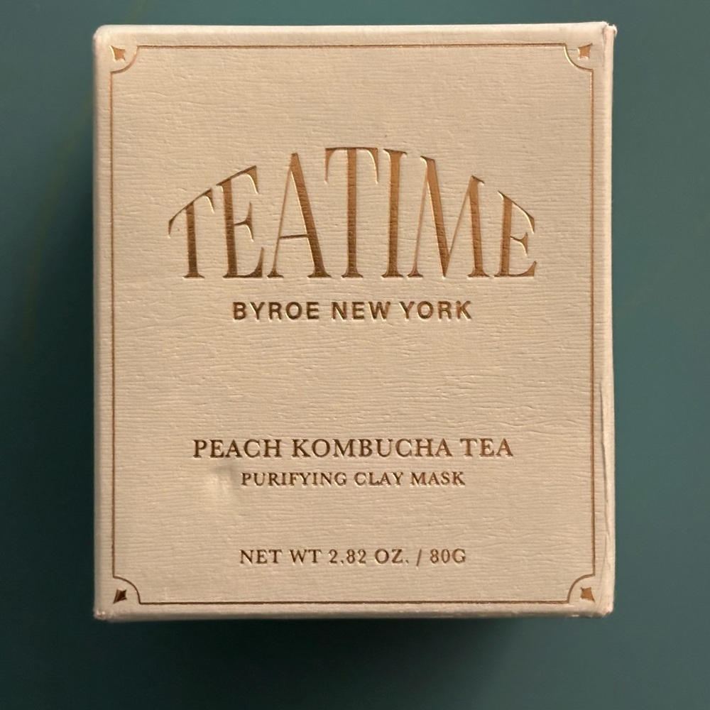BYROE - Teatime Peach Kombucha Tea Clay Mask
